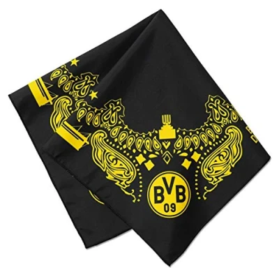 Image of Borussia Dortmund BVB 2466634 Men&#039;s Bandana One Size Black/Yellow