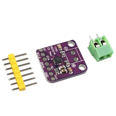 Image of HALJIA MAX98357 I2S 3W Class D Amplifier Breakout Module DAC Decoder Filterless Audio Board Compatible with Raspberry Pi ESP32