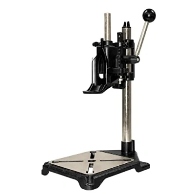 Image of Milescraft 1097 ToolStand Variable Speed Drill Press Stand (Compatible with Dremel). Rotary Tool Not Included, Black