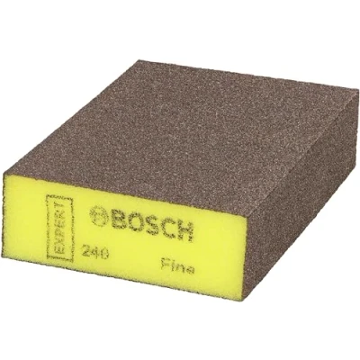 Image of Bosch 1x EXPERT S471 Standard Blocks (for Paint on wood, Softwood, Ø 69 x 97 26 mm, Fine, Professional Accessory Hand Sanding)
