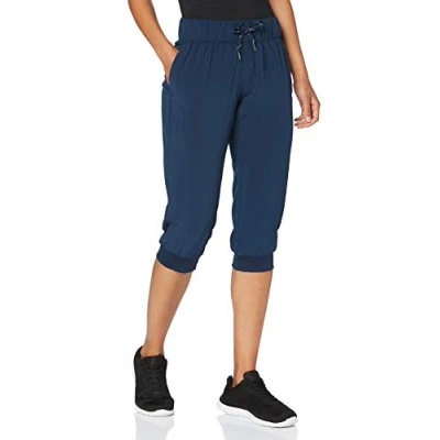 Image of CMP Women&#039;s Pantalone Capri Stretch Con Tecnologia Dry Function Trousers, Blue, D42