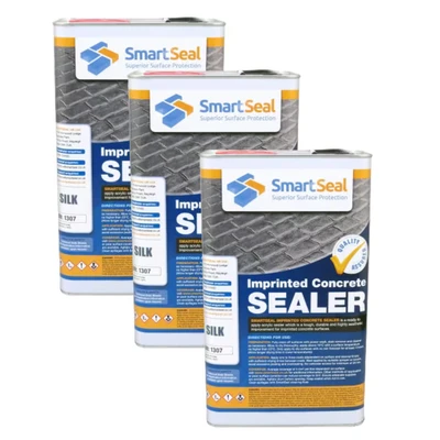Image of Smartseal Imprinted Concrete Sealer Silk 5 Liter Pack of 3