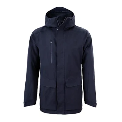Image of Craghoppers Unisex Expert Kiwi Pro Strech Long Jacket Rain Coat, Dark Navy, XXL UK