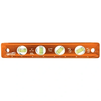 Image of Swanson TL043M 9 Inch Savage Magnetic Torpedo Level, Blue