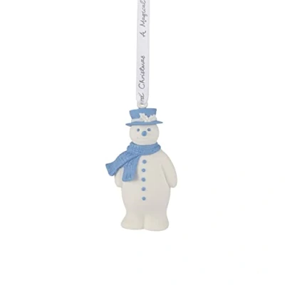 Image of Wedgwood Christmas Snowman Ornament