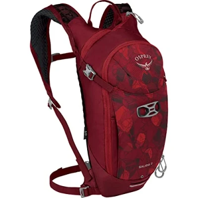 Image of Osprey Salida 8 Women&#039;s Multi Sport Backpack Claret Red O/S