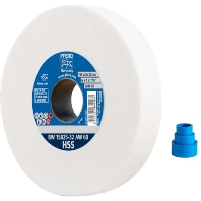 Image of Horse Sanding disc 150 x 25 32 mm with Integrated Reduction Sleeves (25/20/16 mm)., BW 15025 AW 60 HSS