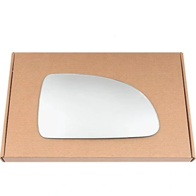 Image of Less4spares Wing Mirror Glass Right Compatible with Kia Rio 2003 2005 STICK ON Driver Off Side Convex