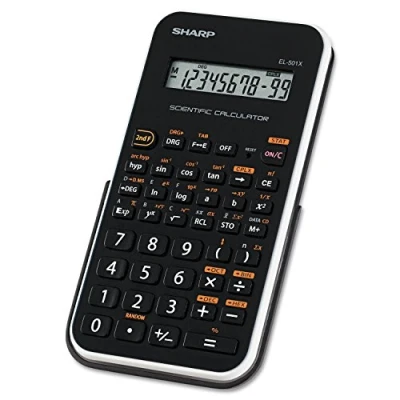 Image of Sharp EL501X2BWH Engineering/Scientific Calculator