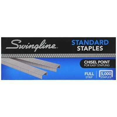 Image of Swingline SF1 Standard Staples (5,000 per box)