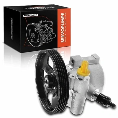 Image of Frankberg Power Steering Pump System Hydraulic with pulleys Compatible Berlingo/Berlingo First GFK GJK MF M 1.1L 1.6L1996 2011, Partner 5 G 1.4L 1996 2015 Replace# 4007.JF