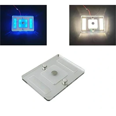 Image of MARVIX LED Ceiling Light 12V 24V Spotlight Day/Night 4W Slim Dome Fixture with an Integrated Touch Switch Dimmer 3000k Warm White Dimmable Lighting for Motorhome, RV, Campervan, Caravan &amp; Boat