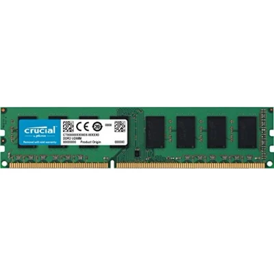 Image of Crucial CT102472BD160B 8GB DDR3 PC3 12800 Unbuffered ECC 1.35V 1024Meg x 72