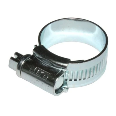Image of 2 x JCS HI GRIP HOSE CLIPS SIZE 25 ZINC PLATED 17 25mm JUBILEE TYPE OX CLAMP