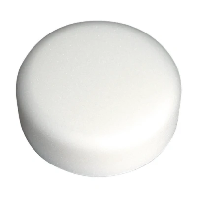 Image of Sealey Buffing &amp; Polishing Foam Head Hook and Loop Ø150 x 50mm White/Dense