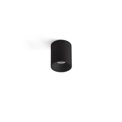 Image of Rol 9W Surface Mounted Downlight Black Matt 2700K