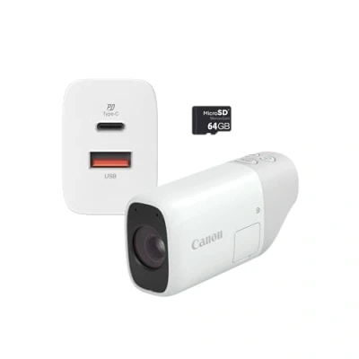 Image of Canon PowerShot ZOOM Pocket Sized Digital Monocular Get Close, Then Closer with 3 Step Zoom, Lightweight Design, 12MP Stills, HD Video, USB C Camera, Outdoor Wi fi &amp; Bluetooth Connectivity