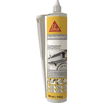 Image of Sika 497859 AnchorFIx 1 Adhesive, lightgrey, 300ml