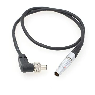 Image of 0B 2 Pin to Locking DC Power Cable for Z CAM E2 F6, ARRI Alexa Camera PIX E SmallHD Atomos Ninja V Monitor
