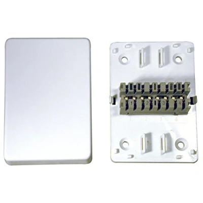 Image of Philex 32004HS 8 Way Telephone IDC Junction Box White