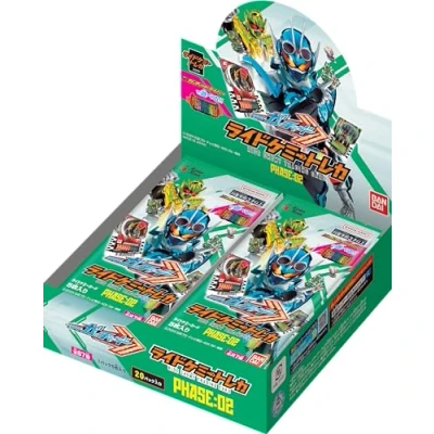 Image of Bandai Kamen Rider Gotchard Ride Chemy Trading Card Phase:02 Box (Pack of 20)
