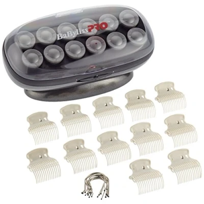 Image of BaByliss Pro BAB3025E 12 Jumbo Ceramic Hot Air Rollers Q 1412