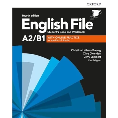 Image of English File 4th Edition A2/B1. Student&#039;s Book and Workbook with Key Pack