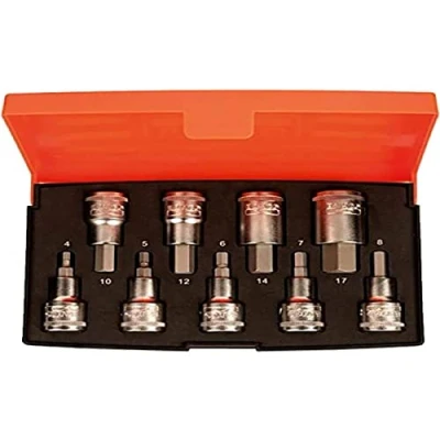 Image of S9HEX 1/2in Drive Socket Set of 9 Metric