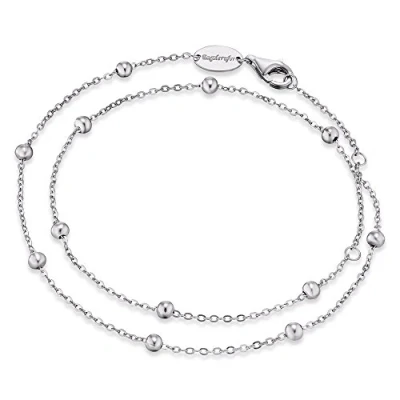 Image of Angel Whisperer Women&#039;s bracelet made of Sterling silver and power stone, lobster clasp, adjustable in two lengths, nickel free, 1 Stein, Silver, Red Agate