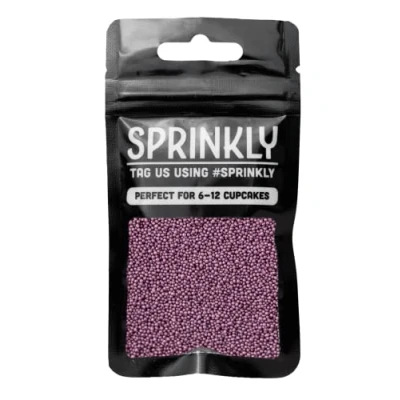 Image of SPRINKLY Glimmer 100&#039;s &amp; 1000&#039;s Aubergine 30g