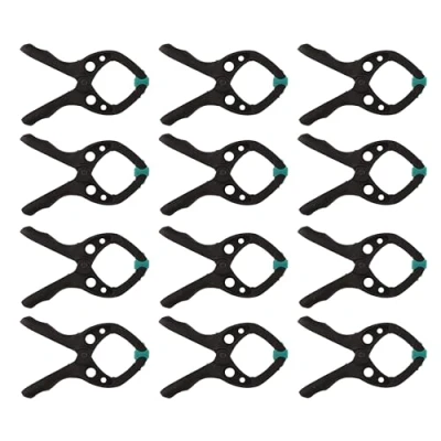 Image of wolfcraft 12 Mini 30 Spring Clamps I 8653000 Versatile All Rounder Ideal for use Around The Home as Well in Hobbies and Craft Projects