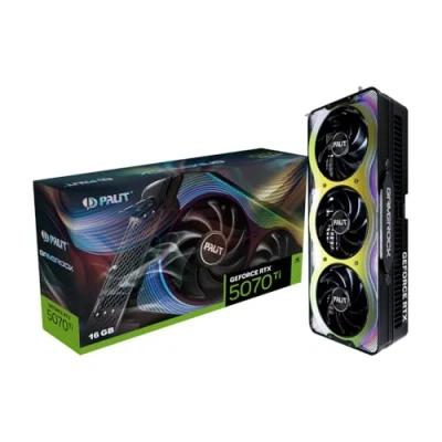 Image of PALIT GeForce RTX 5070 Ti 16 GB GameRock Graphics Card