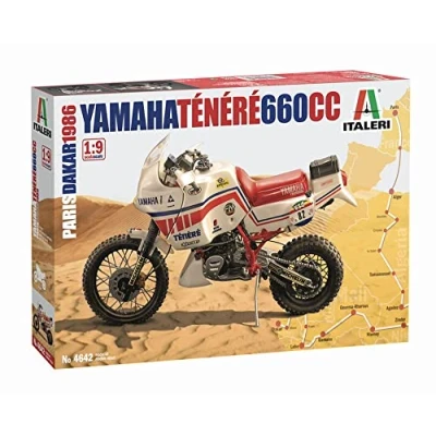 Image of Italeri ITA4642 Yamaha Tenerie 1986 Italy Model kit, 50 Hojas