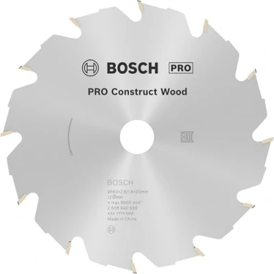 Image of Bosch 2608640630 Construct Wood Circular Saw Blade