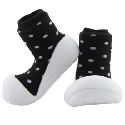 Image of Attipas Urban Black Size S Barefoot Children Sock Shoes Minimalist Rubber Soles