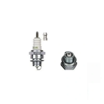 Image of NGK BPM6Y 4562 Spark Plug V Grooved