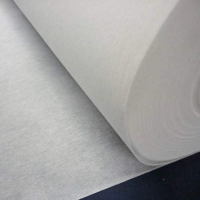 Image of Nortex Mill White Mediumweight Fusible Iron On Interfacing Fabric (Per Metre)