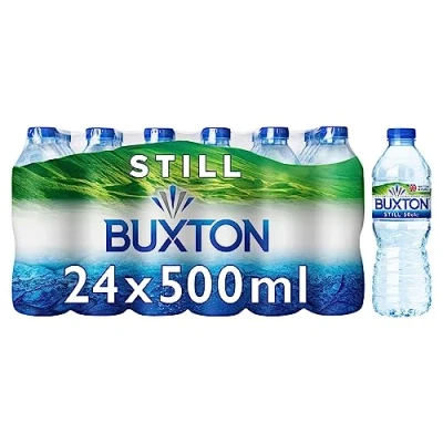 Image of Buxton Still Mineral Water 50 cl (Pack of 24)
