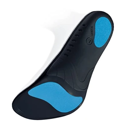 Image of Advanced support Plus Insole with F3D foam 3mm Damper X Large for runners walkers who overpronate low arched flat feet Combines of Anti shock damping stability and