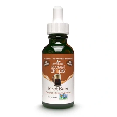 Image of SweetLeaf Sweet Drops Liquid Stevia Sweetener, Root Beer, 2 Ounce