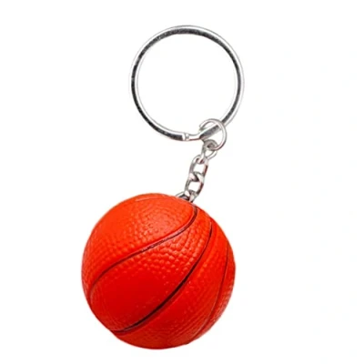 Image of YEHJDSMD Creative Mini Basketball Keychain Fashion Sports Car Key Chain Ring Red Ball Pendant Item Chains Style Accessories Jewelry Gift Boys Funny Keyring, S