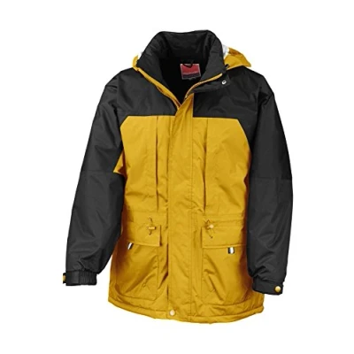 Image of Result RE65A Multi Function Winter Jacket Yellow/Black, 2X Large