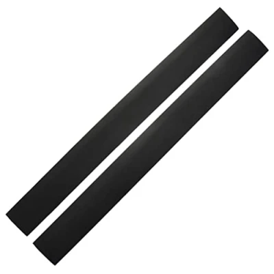 Image of Liummrcy Silicone Stove Gap Covers, 2PCS Heat Resistant Oven Filler Seals Gaps Between Stovetop and Counter, Easy to Clean (21Inches, Black)