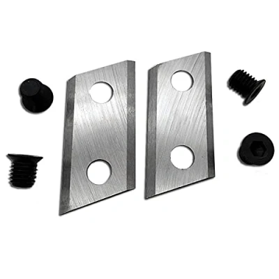 Image of Without BRAND FMN HOME, 1 Pair Garden Shredder Chipper Blades Knifes For Eco ES1600 McCulloch MCS2001