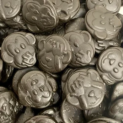 Image of Liquorice Monkeys 700g Re Sealable Pouch by The Gourmet Sweet Company