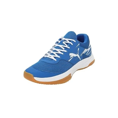 Image of Puma Varion II Handball shoes, Men&#039;s, Size: 11.5, Team royal/white/gum Textile/synthetics