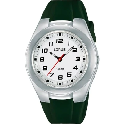Image of Lorus Unisex Analogue Quartz Watch with Silicone Strap RRX85GX9
