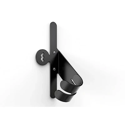 Image of Meliconi MyBike Universal Bicycle Wall Mount, Outdoor and Indoor Bike Pre assembled Steel 2 Protector Stickers Included, Load Capacity 30 Kg, Made in Italy