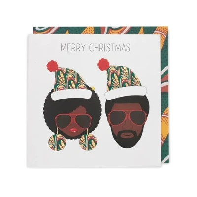 Image of UK Greetings Kindred x Afrotouch Merry Christmas Card