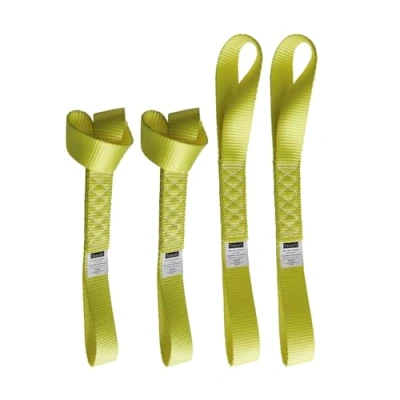 Image of Yuoneiy Soft Loop Tie Down Straps (4PK) Heavy Duty Motorcycle Loops Downs 1.5 x 18 10000 LBS for ATV, UTV Trailer